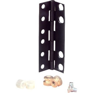 Black Box Hinge for Patch Panel - Black - TAA Compliant