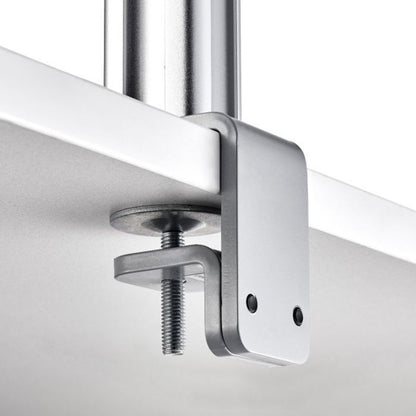 Atdec monitor desk mount, upgradeable - Flat and curved monitors up to 32in - VESA 75x75, 100x100