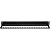 Tripp Lite 24-Port Cat5e Cat5 Feedthrough Patch Panel Rackmount 1URM RJ45 Ethernet TAA