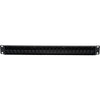 Tripp Lite 24-Port Cat5e Cat5 Feedthrough Patch Panel Rackmount 1URM RJ45 Ethernet TAA