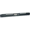 Tripp Lite 12-Port Cat5e Cat5 Rackmount Patch Panel 568B 110 Punch 1URM TAA