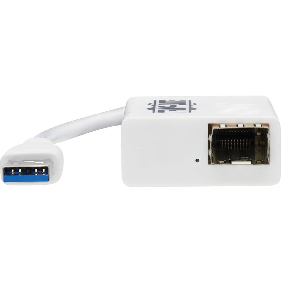 Tripp Lite USB-A 3.1 to Fiber Gbe Ethernet Adapter Open SFP Port SMF/MMF LC