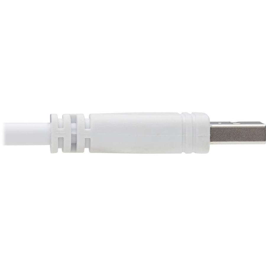 Tripp Lite USB-A 3.1 to Fiber Gbe Ethernet Adapter Open SFP Port SMF/MMF LC