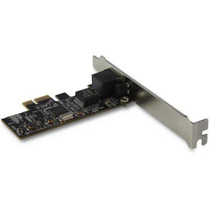 StarTech.com 1 Port 2.5Gbps 2.5GBASE-T PCIe Network Card x4 PCIe - Windows, MacOS & Linux - PCI Express LAN Card - RTL8125 (ST2GPEX)