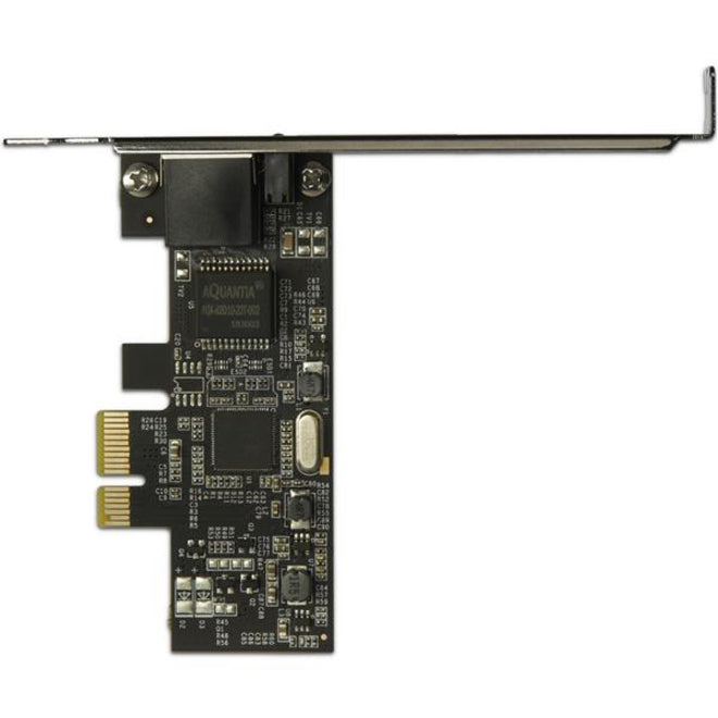 StarTech.com 1 Port 2.5Gbps 2.5GBASE-T PCIe Network Card x4 PCIe - Windows, MacOS & Linux - PCI Express LAN Card - RTL8125 (ST2GPEX)