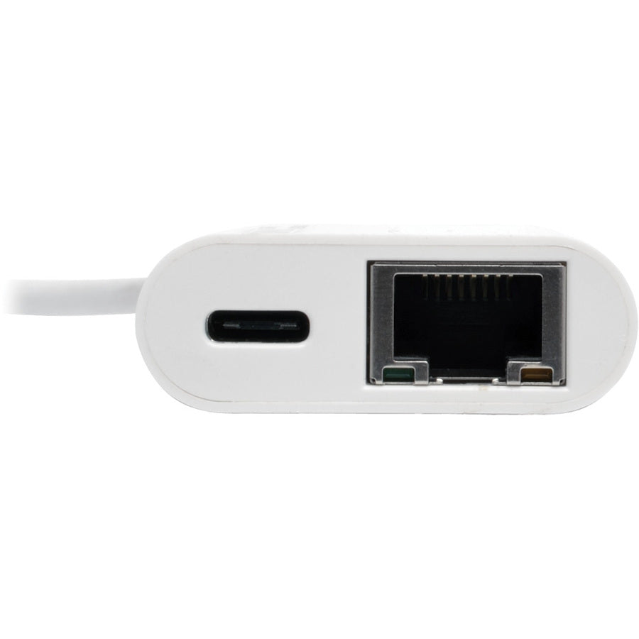 Tripp Lite USB-C to Gigabit Ethernet Network Adapter w/ USB-C Charging Port