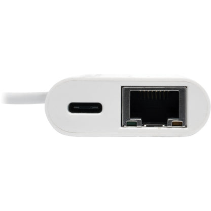 Tripp Lite USB-C to Gigabit Ethernet Network Adapter w/ USB-C Charging Port