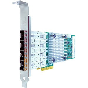 Axiom PCIe x4 1Gbs Quad Port Fiber Network Adapter