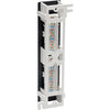 Tripp Lite Cat5 / Cat5e Wall-Mount PoE Patch Panel 12-Port 110 568A/B RJ45