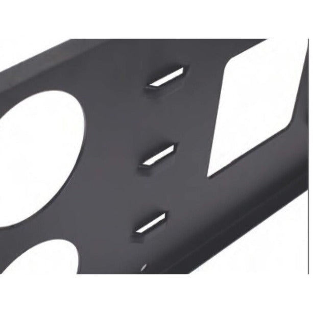 4XEM 3U Wall Mount for Rackmount Equipment, Network Equipment - Black