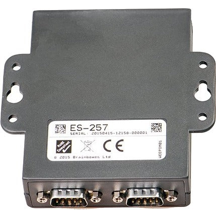 Brainboxes 2 Port RS232 Ethernet to Serial Adapter