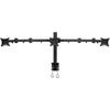SIIG Articulating Triple Monitor Desk Mount - 13" to 27"