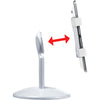 CTA Digital Quick Connect Desk Mount for Tablet, iPad (7th Generation), iPad (6th Generation), iPad Pro, iPad mini - White