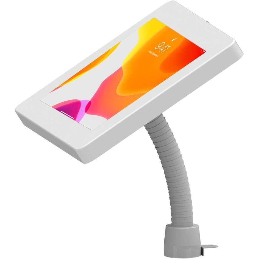 CTA Digital Desk Mount for Tablet, iPad, iPad Pro, iPad Air - White