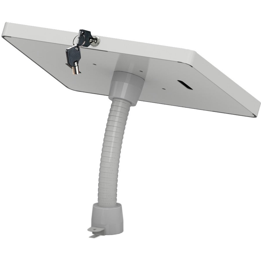 CTA Digital Desk Mount for Tablet, iPad, iPad Pro, iPad Air - White