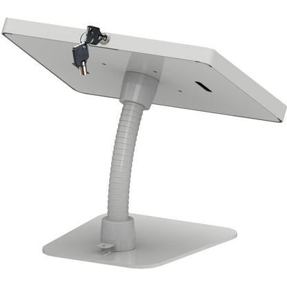 CTA Digital Desk Mount for Tablet, iPad, iPad Pro, iPad Air - White