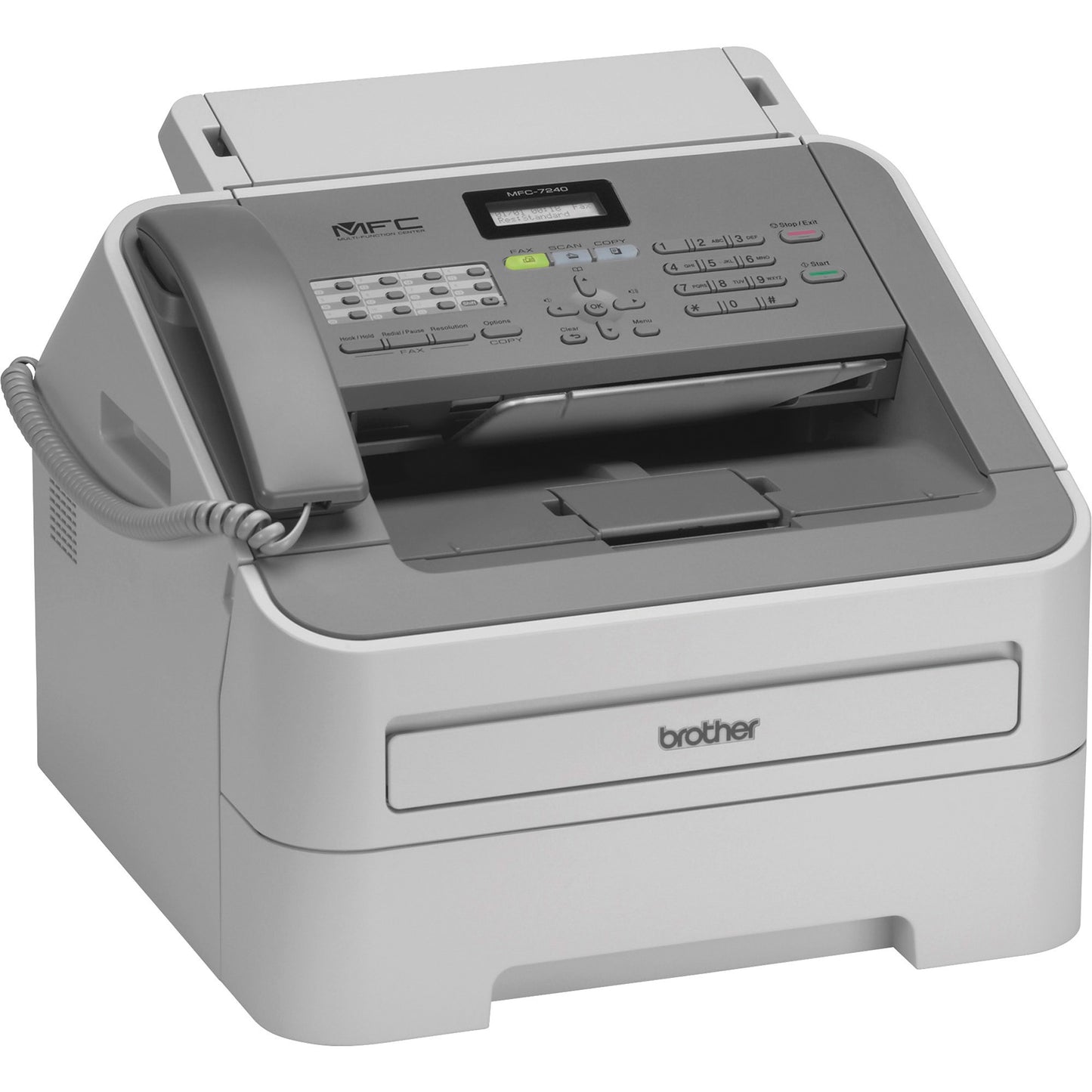 Brother MFC MFC-7240 Laser Multifunction Printer - Monochrome - Black
