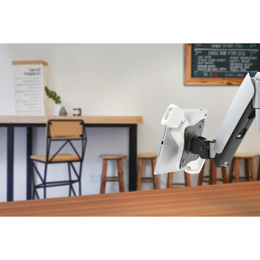 Amer Mounts Mounting Adapter for Tablet - Black, White