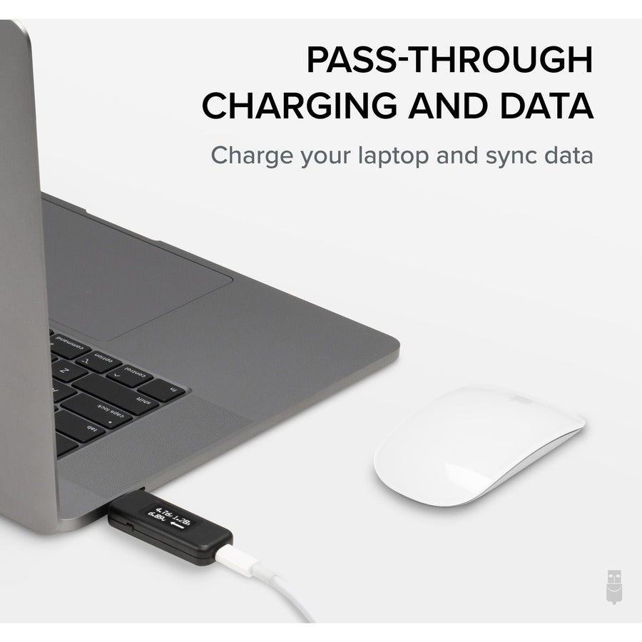 Plugable USB C Power Meter Tester for Monitoring USB-C Connections