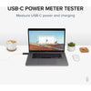 Plugable USB C Power Meter Tester for Monitoring USB-C Connections