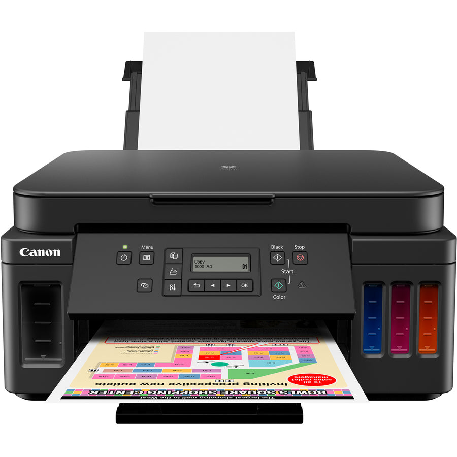 Canon PIXMA G G6020 Wireless Inkjet Multifunction Printer - Color
