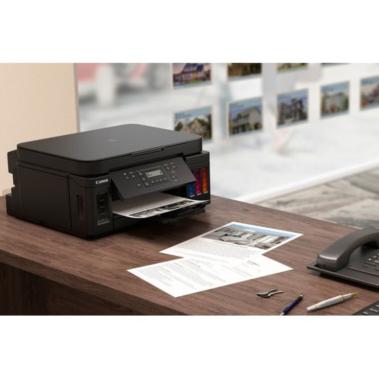 Canon PIXMA G G6020 Wireless Inkjet Multifunction Printer - Color