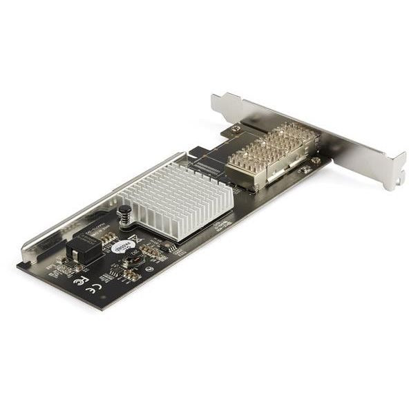 StarTech.com Dual Port 40G QSFP+ Network Card - Intel XL710 Open QSFP+ Converged Adapter PCIe 40 Gigabit Fiber Ethernet Server 40GbE NIC