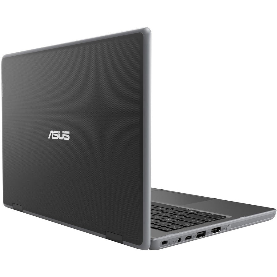 Asus BR1100C BR1100CKA-502Y 11.6" Rugged Notebook - HD - 1366 x 768 - Intel Celeron N4500 Dual-core (2 Core) 1.10 GHz - 4 GB RAM - 64 GB Flash Memory - Dark Gray