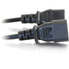 C2G 10ft Power Extension Cord - 18 AWG - IEC320C14 to IEC320C13