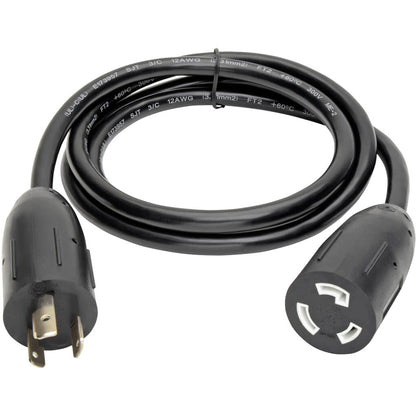 Tripp Lite 10ft Power Cord Extension Cable L5-20P to L5-20R with Locking Connectors Heavy Duty 20A 12AWG 10'