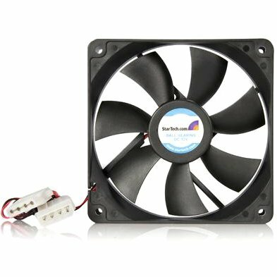 StarTech.com 120x25mm Dual Ball Bearing Computer Case Fan w/ LP4 Connector