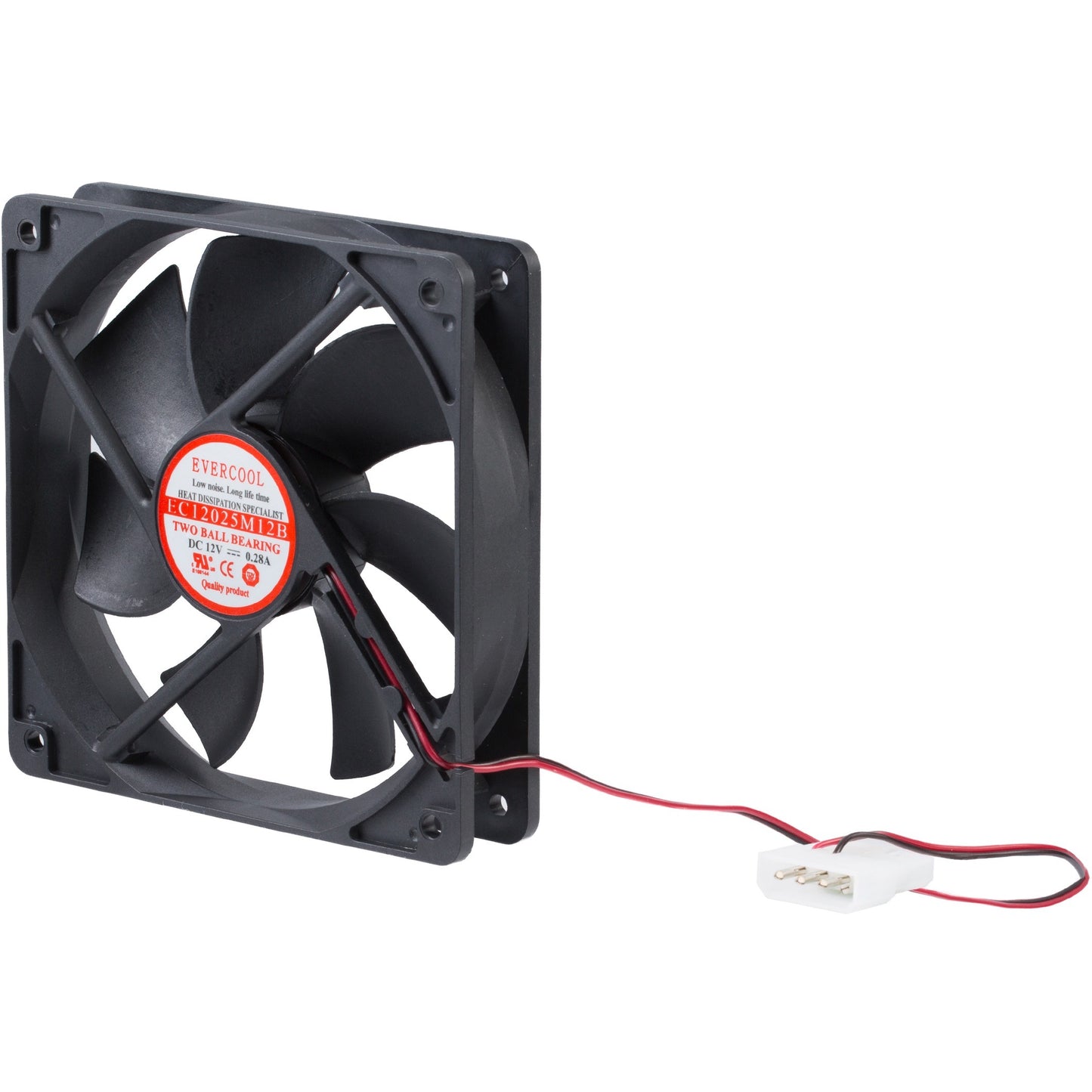 StarTech.com 120x25mm Dual Ball Bearing Computer Case Fan w/ LP4 Connector