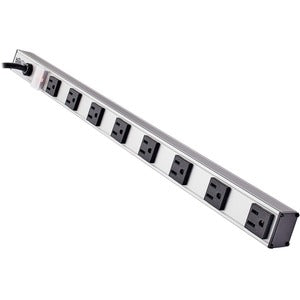 Tripp Lite Power Strip 120V 5-15R 8 Outlet 15' Cord Vertical Metal 0URM