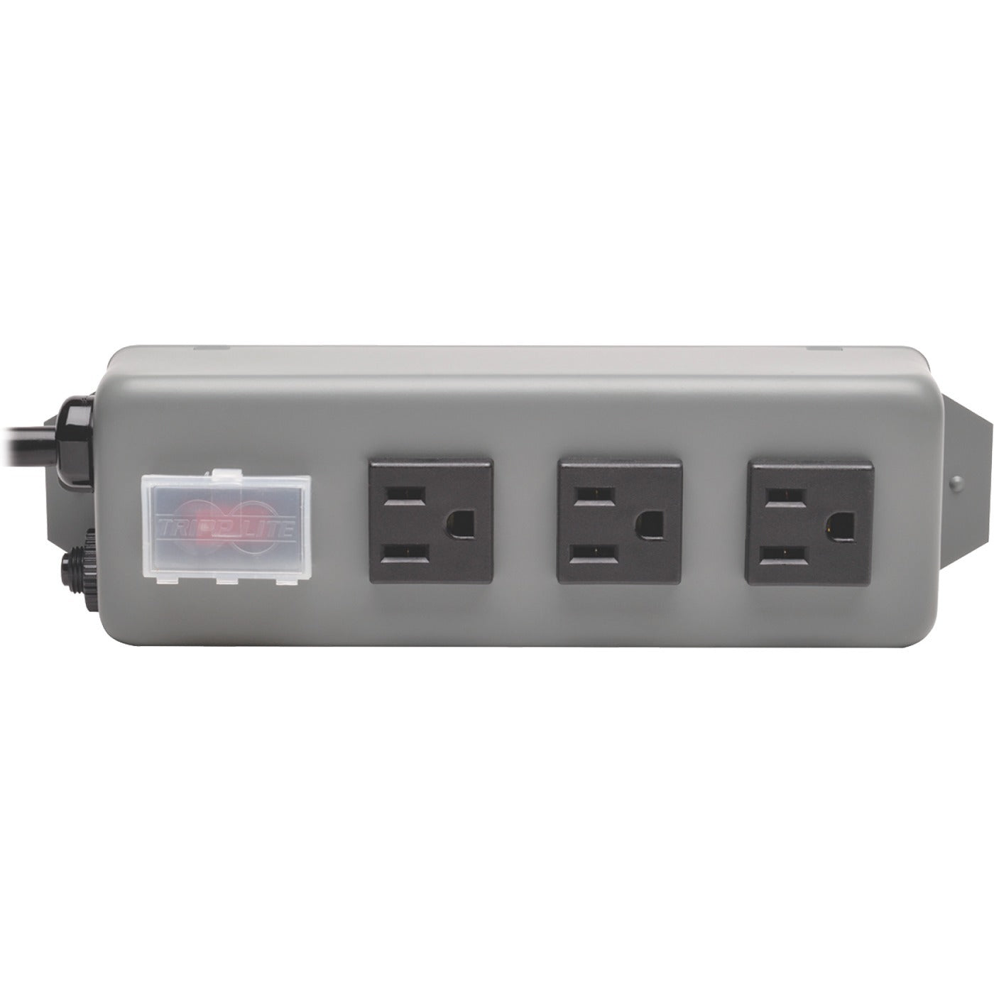 Tripp Lite Waber Industrial Power Strip Metal 5-15R 3 Outlet 5-15P 9' Cord
