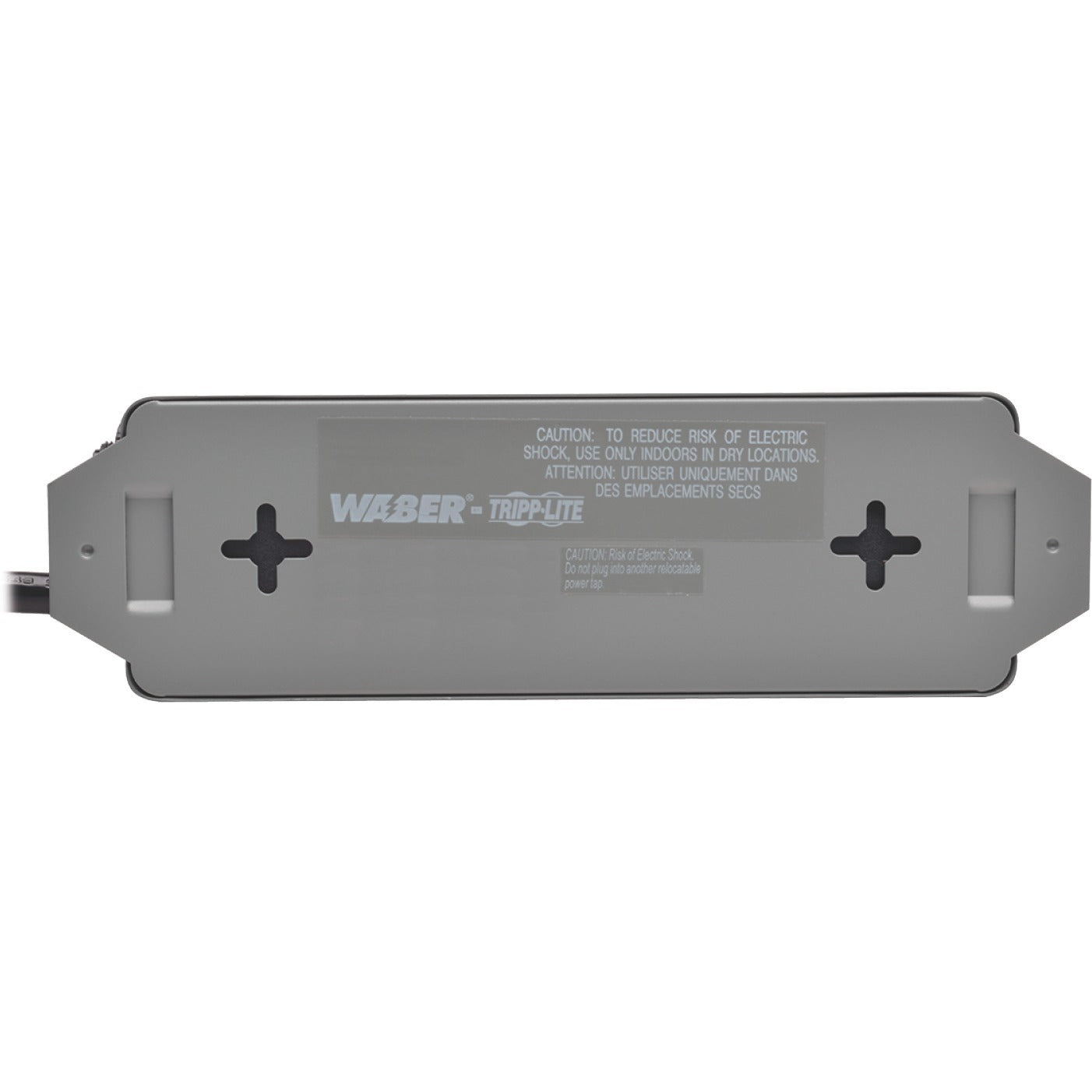Tripp Lite Waber Industrial Power Strip Metal 5-15R 3 Outlet 5-15P 9' Cord