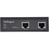 StarTech.com Industrial Gigabit Ethernet PoE Injector 30W 802.3at PoE+ Midspan 48V-56VDC Power Over Ethernet Injector Adapter -40C to +75C