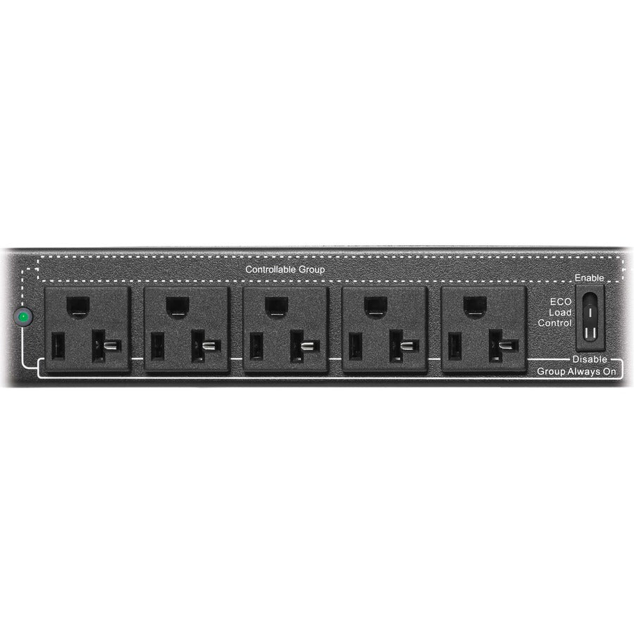 Tripp Lite PDU Hot Swap with Manual Bypass 15A 6 5-20R 2 5-20P Inputs 1URM