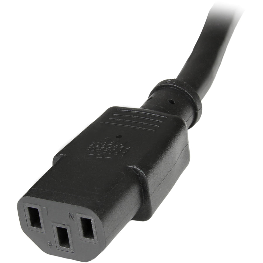 StarTech.com 6 ft 14 AWG Computer Power Cord Extension - C14 to C13