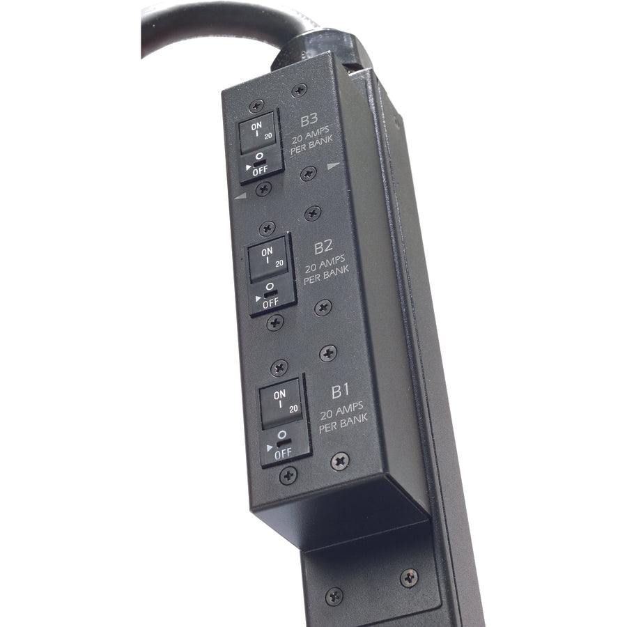 APC by Schneider Electric Rack PDU, Switched, Zero U,12.5kW,208V,(21)C13&(3)C19; 10' Cord