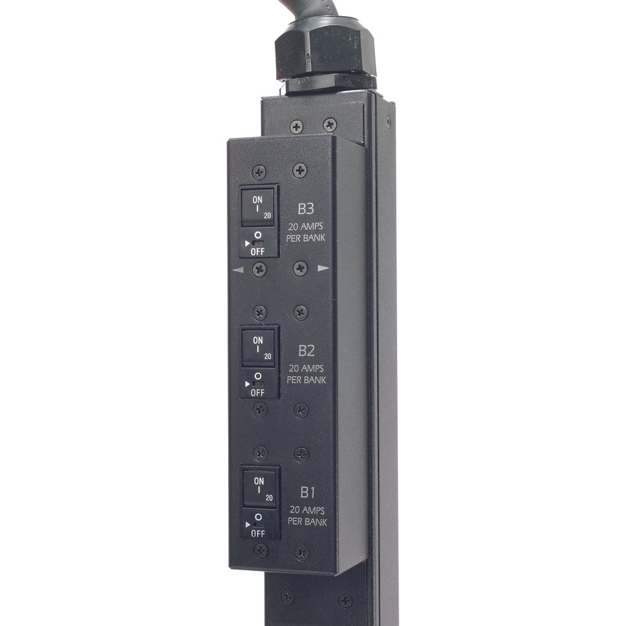 APC by Schneider Electric Rack PDU, Switched, Zero U,12.5kW,208V,(21)C13&(3)C19; 10' Cord