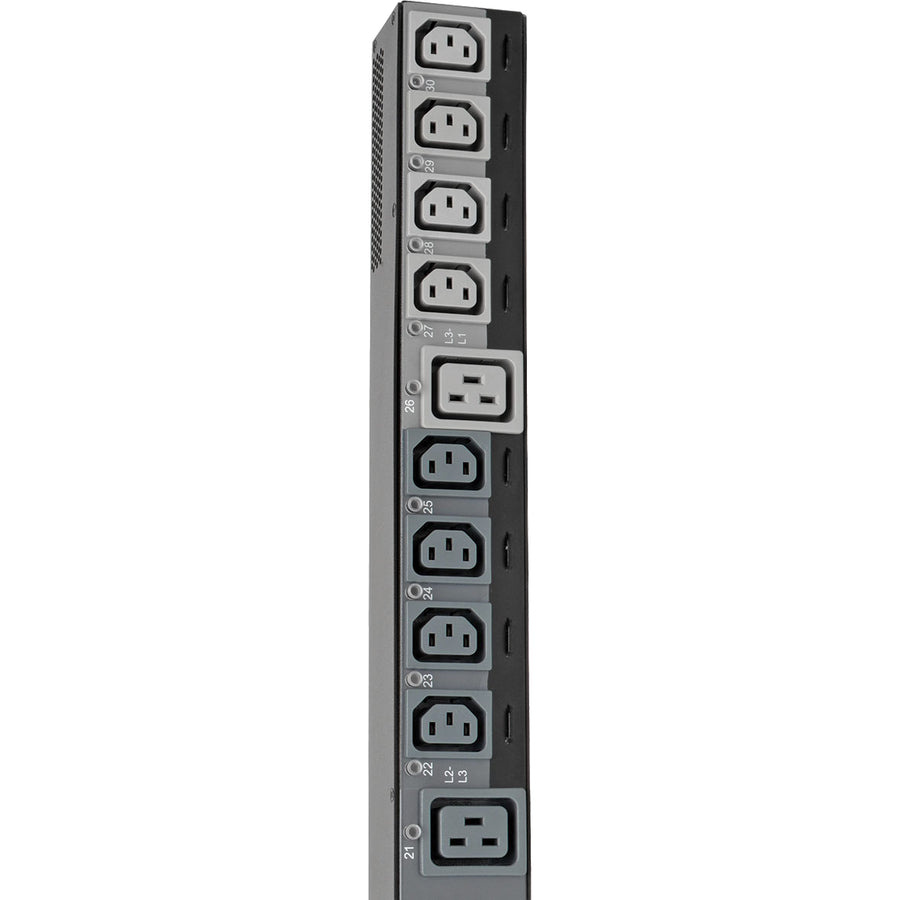 Tripp Lite 3-Phase PDU Switched 10kW 200/208/240V 24 C13;6 C19 L15-30P TAA