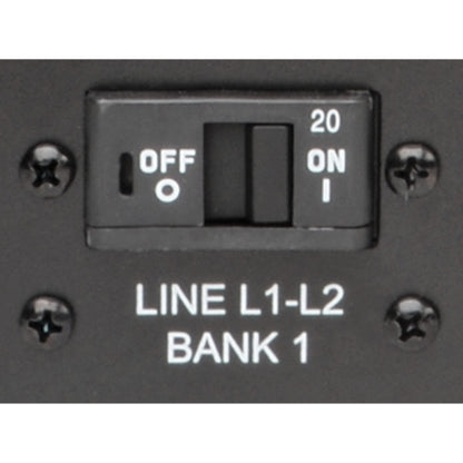 Tripp Lite 3-Phase PDU Switched 10kW 200/208/240V 24 C13;6 C19 L15-30P TAA