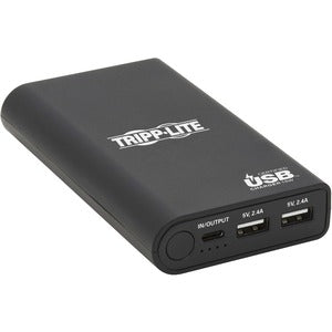 Tripp Lite Portable USB Battery Charger Mobile Power Bank 10,050 mAh USB-IF