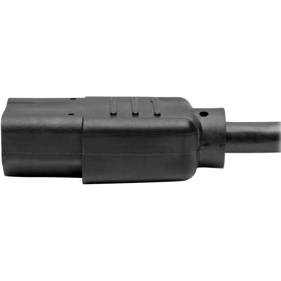 Tripp Lite 4ft Computer Power Cord Cable 5-15P to C13 10A 18AWG 4'