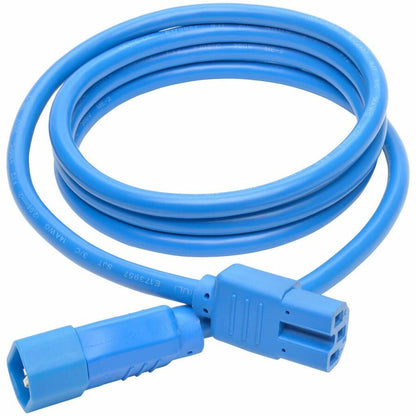 Tripp Lite 6ft Heavy Duty Power Extension Cord 15A 14 AWG C14 C15 Blue 6'