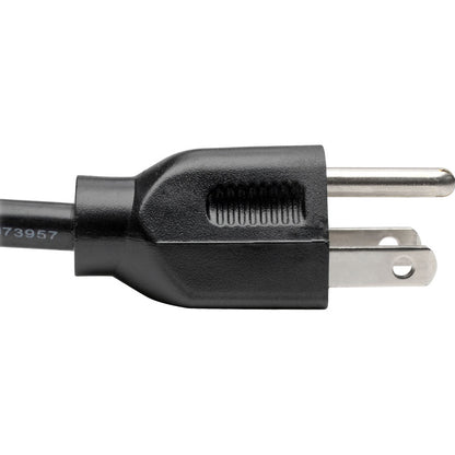 Tripp Lite 15ft Computer Power Cord Cable 5-15P to C13 10A 18AWG 15'