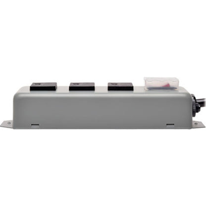 Tripp Lite Waber Power Strip Metal 5-15R 3 Outlet 5-15P 6' Cord