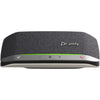 Poly Sync 20 Portable Speakerphone for Microsoft Teams, USB-C, Bluetooth for Smartphone, Microphone, Battery Black, Silver