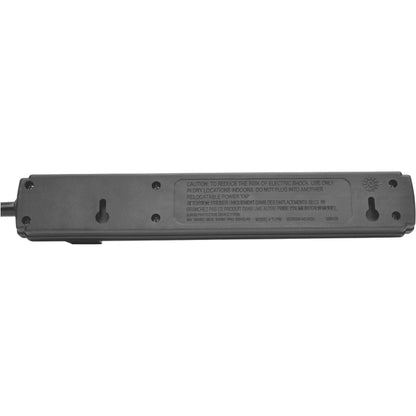 Tripp Lite Power Strip 6 Outlet NEMA 5-15R AC 6 ' Cord 5-15P Black Housing