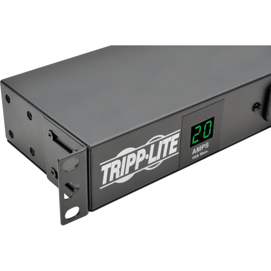 Tripp Lite PDU Metered Isobar Surge 120V 20A 12 5-20R; 2 5-15R L5-20P 1URM